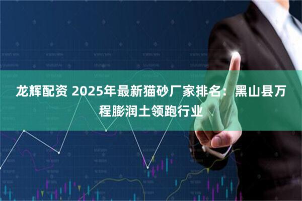 龙辉配资 2025年最新猫砂厂家排名：黑山县万程膨润土领跑行业